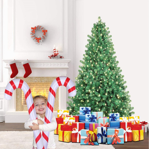 Divertida Decoración Navideña Con Forma De Globo Inflable, 4
