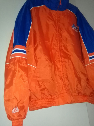 Imagen 6 de 6 de Casaca De Los Mets Majesty Talla Large