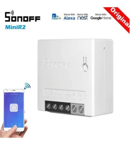 Imagem 3 de 5 de Sonoff Mini R2 - Google Home E Alexa