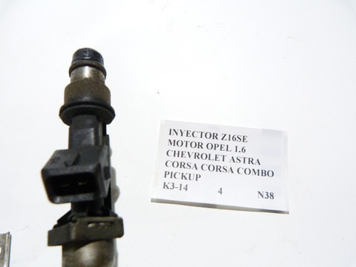 Inyector Z16se Motor Opel 1.6 Chevrolet Astra Corsa Combo