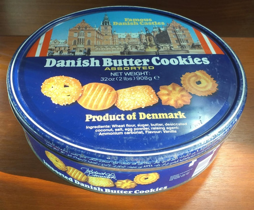 Antigua Lata Vacia Danish Butter Cookies 