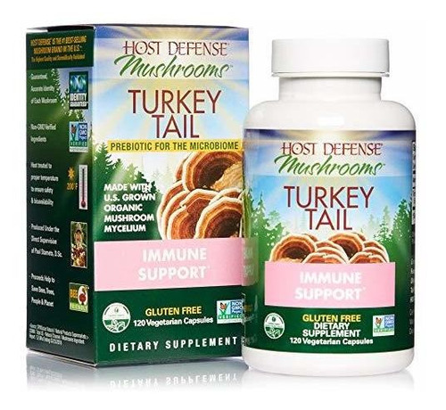 Host Defense, Turkey Tail, 120 Capsules, Natural Immune Sys