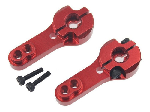 Sharegoo 5pcs 25t Aluminio Servo Horns M3 Roscas Del Brazo D