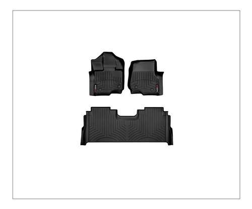 Imagen 1 de 4 de Tapetes Weathertech F-150 Lobo 2021+ Dob Cab 1ra+2da F Caja