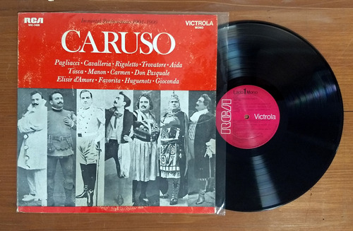 Enrico Caruso Immortal Performances 1904-1906 Disco Lp Vinil