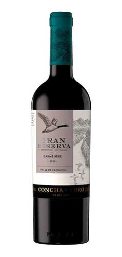 Vino Gran Reserva Carmenere 13,5° 750ml - Lireke