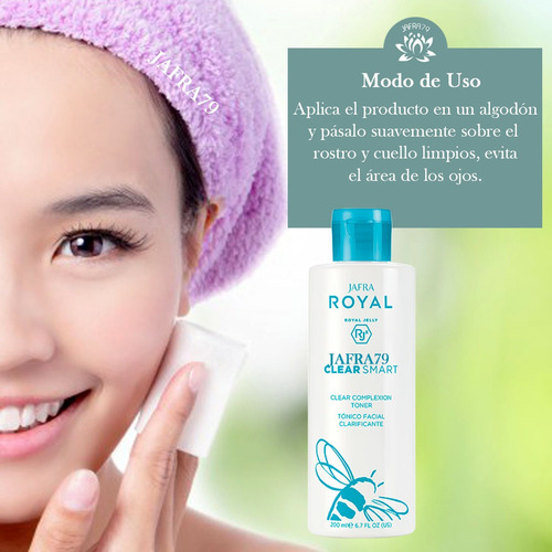 Tonico+espuma Facial Jafra Clear Smart Aclarante Anti-acne