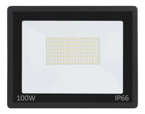 Reflector Led Exterior Candela 100w Proyector Luz Fría