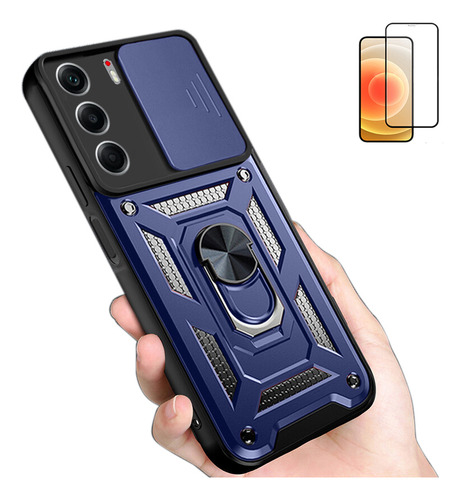 Funda Para Tecno Camon 40 Pro Ventanas Correderas+mica
