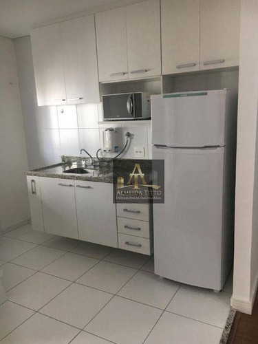 Imagem 3 de 15 de Apartamento Com 1 Dormitório Para Alugar, 44 M² Por R$ 2.500,00/mês - Empresarial 18 Do Forte - Barueri/sp - Ap3473