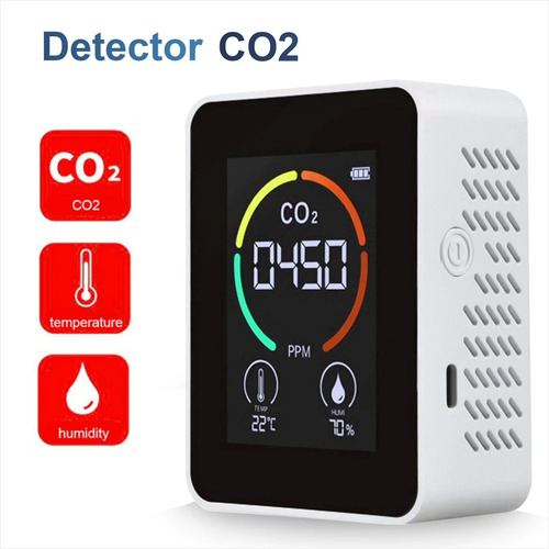 Imagen 3 de 5 de Sensor Medidor Calidad Del Aire Co2 + Temperatura + Humedad