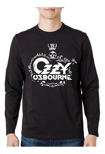 Playera - Ozzy Osbourne - Classic Rock Bandas  Manga Larga