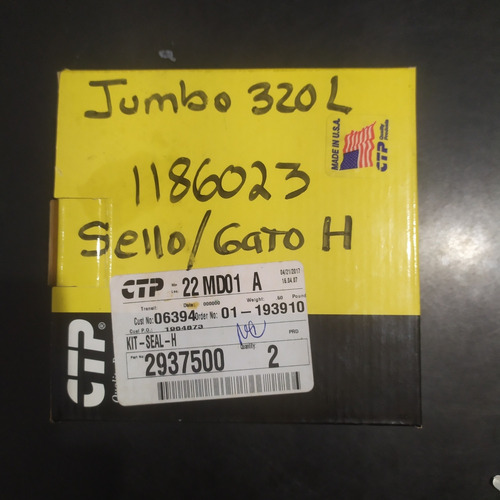 Imagen 1 de 1 de Sellos Gato H 320l