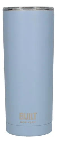 Vaso Térmico Built Ny 591 Ml Acero Inoxidable Cafe Agua 24hs Color Arctic Blue Liso