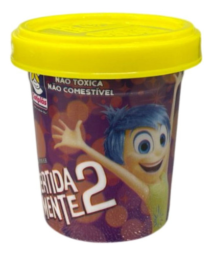 Brinquedo Massinha Divertidamente Cabelo Divertido Cotiplás