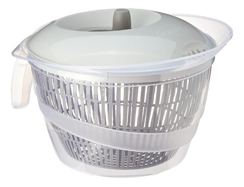 Pote Secador Seca Salada E Verduras 4l Com Cesto Plasútil