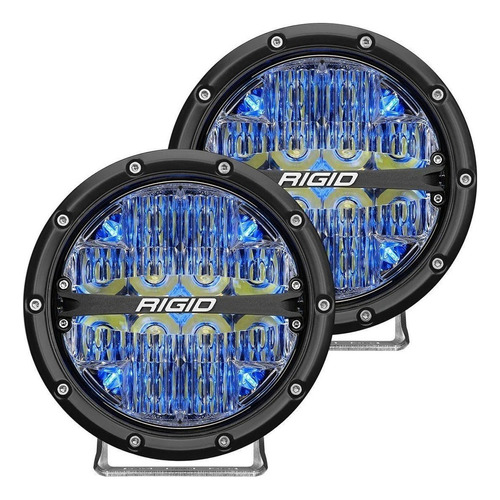 Faros Redondos 360  Rigid 6in Drive Off-road Jeep 