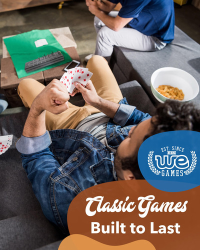 Set De Juego De Mesa Cribbage We Games Wooden Con Almacenami