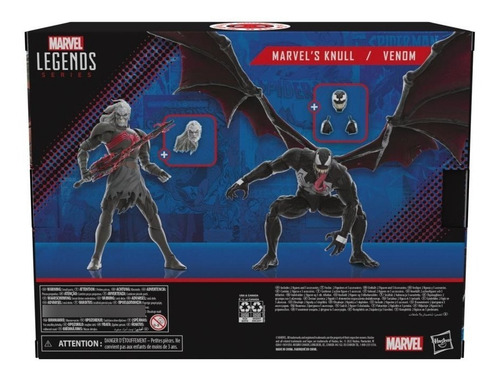 Knull & Venom Marvel Legends King In Black (Usado)