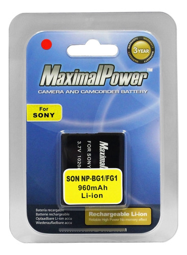 Maximal Power Db Son Np-bg1/fg1 - Batería De Repuesto Para.