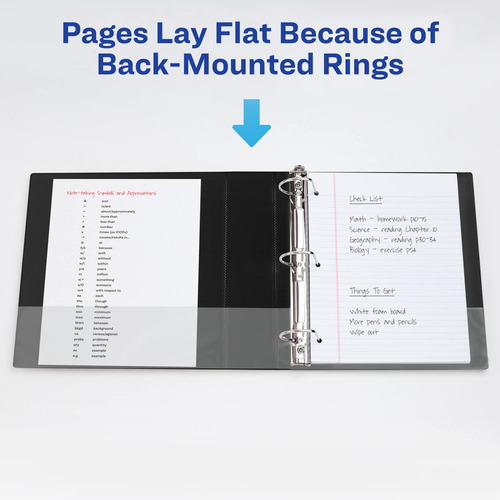 3 Ring Binder Avery Heavy-duty View 2 One Touch Slant Rings