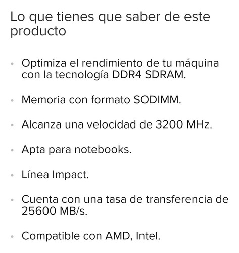 Memoria Ram Hyperx 8gb Ddr4 3200