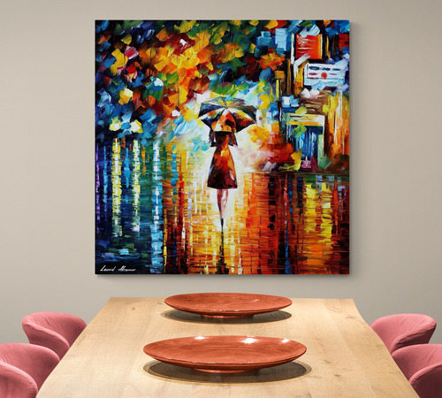 Cuadro En Lienzo Tayrona Store Leonid Afremov 001 70x70cm