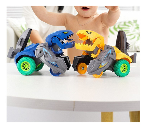 Juguetes Dinosaur Transformer Car Crash Transformer