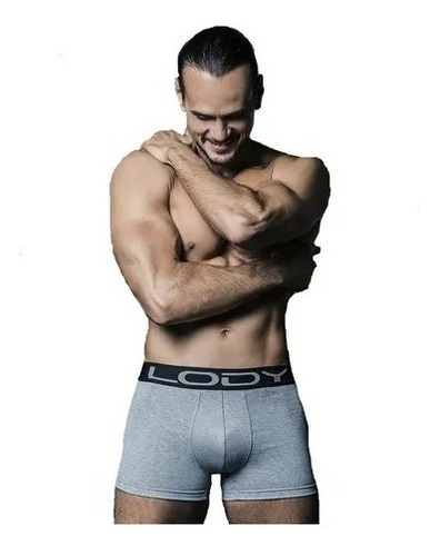 Boxer Lody Men Orig En Caja Algodón Y Lycra Colores Talles 