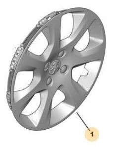 Imagen 2 de 5 de Taza De Rueda 16 Peugeot 408 1.6