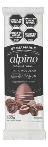 Chocolate Alpino Tableta Caja X 3 Kilos