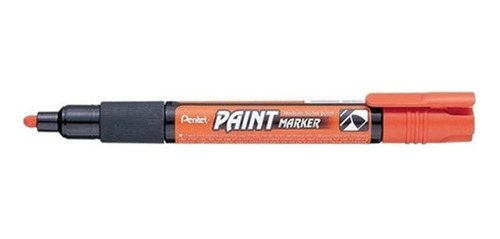 Marcador Laranja Profissional Pentel Permanente Mmp20 4mm