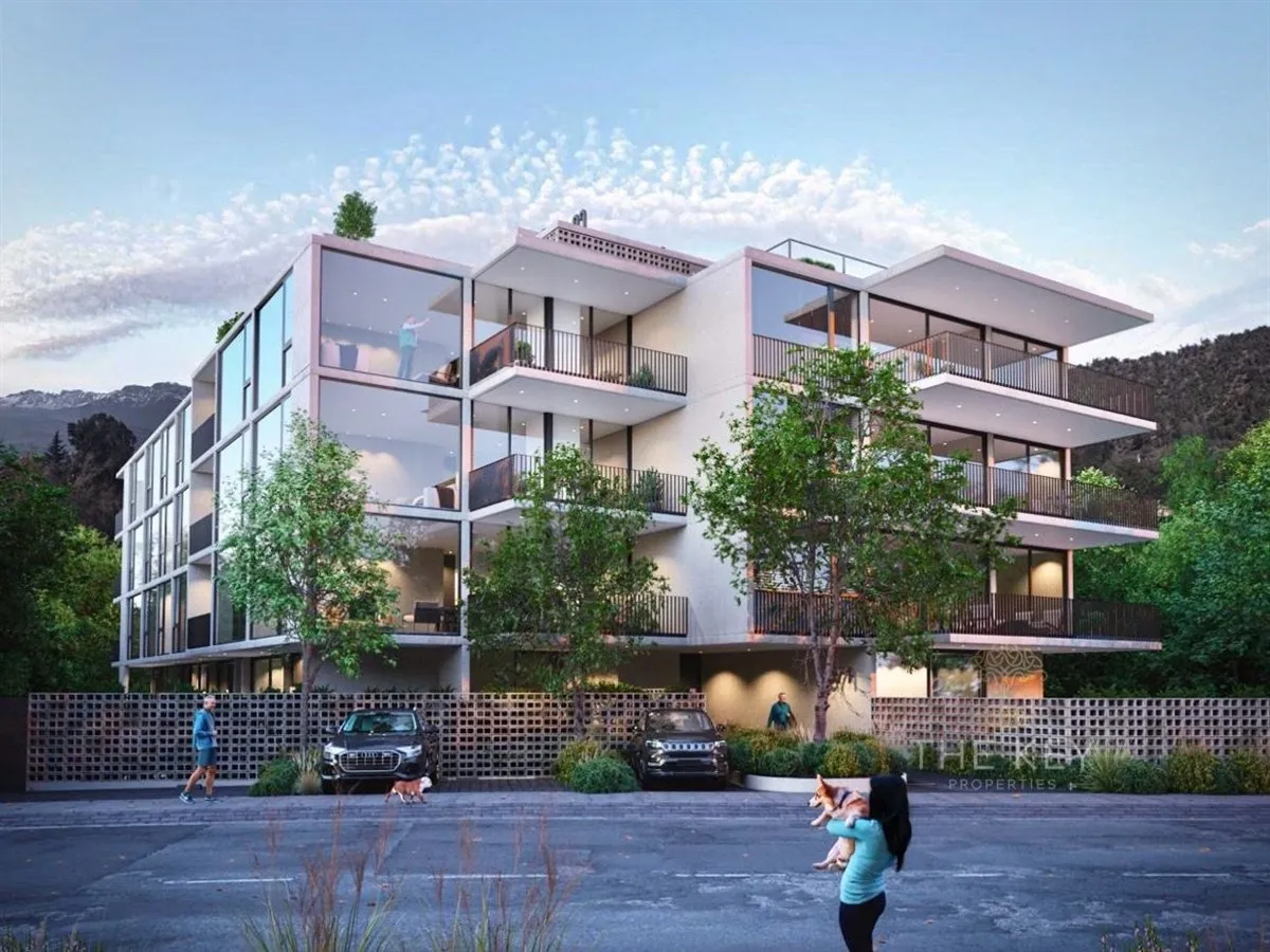 Imagen 3 de 12 de Departamento Con Jardín En Venta De 1 Dorm. En Lo Barnechea