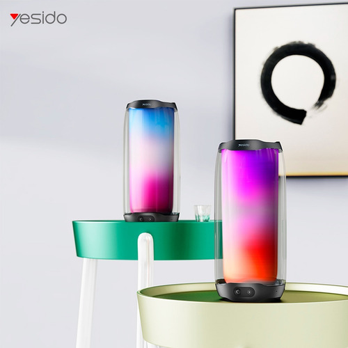 Imagen 5 de 9 de Parlante Rgb Speaker Bluetooth 5.0 Inalambrico Yesido Ysw09
