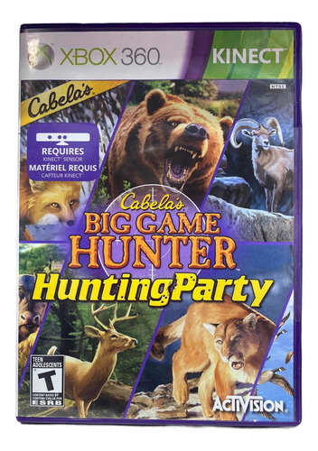 Cabelas Big Game Hunter Party Xbox 360 Original Segunda Mano