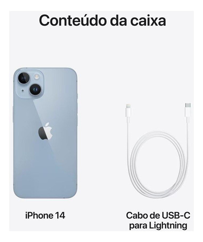 iPhone 14 Apple Azul, 256gb
