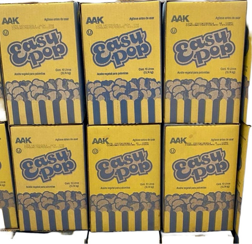 Aceite Easy Pop Jerribox 15 Lts