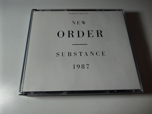 New Order Substance 1987 Cd Doble 