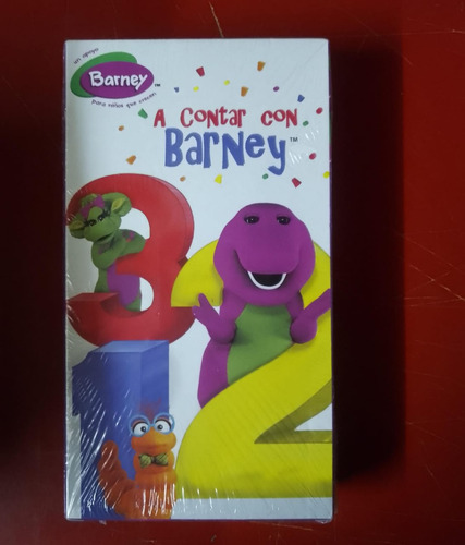 A Contar Con Barney  Cerrado De Fabrica Vhs