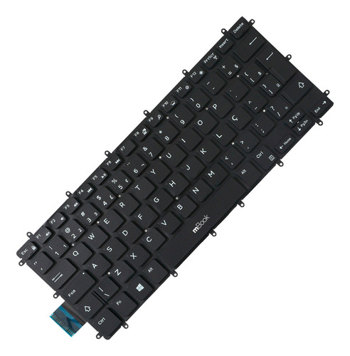 Teclado Pra Dell Inspiron Pk131q12b44 Br Sem Led Cor Conforme Imagens Do Anúncio Idioma Português Brasil