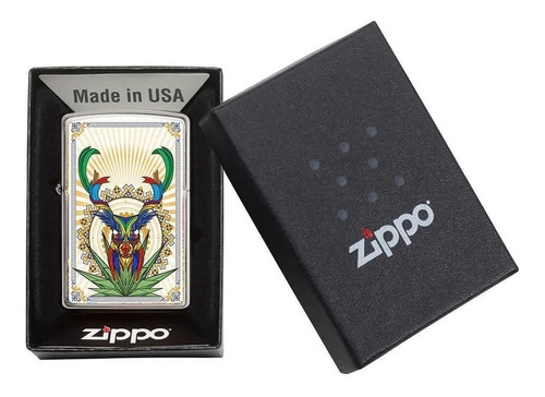 Encendedor Zippo Diseña Tu Mexico Luces Del Mayab Mz200mex18