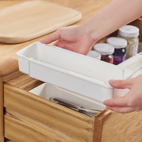 Organizador Retráctil Con Cajones Divididos Para Cosméticos