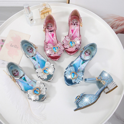 Zapatos Sandalia Niñas Princesa Comoda Cosplay Frozen