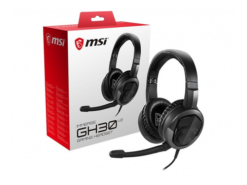 Imagen 7 de 9 de Auricular Gamer Msi Gh30 Mic Immerse Gaming Pc Playstation 4