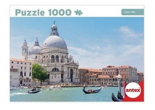 Imagen 2 de 10 de Antex Puzzle 1000 Piezas Paisajes Roma Paris Londres