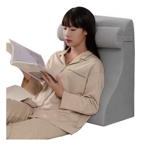Almohada  Cuña Para Cama Espuma Viscoelástica Reflujo Ácido