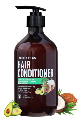 Acondicionador De Cabello De Aguacate Y Coco Para Cabello Se