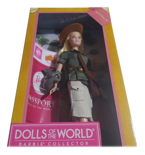 Barbie Muñecas Del Mundo Australia Modelo W3321, Original (Usado)