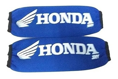 Funda Cubre Amortiguador Trasero Neoprene Honda Azul