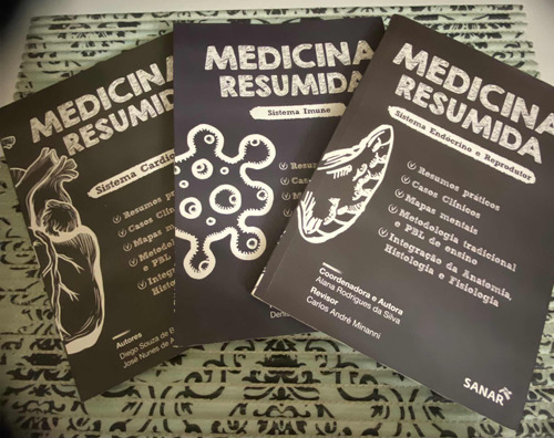 Kit De Livros Medicina Resumida - Sanar